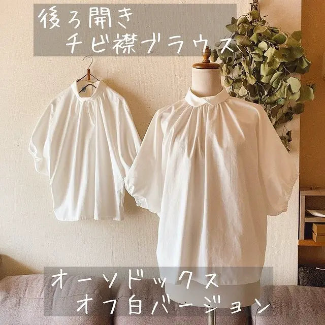 ブラウスの作品例
