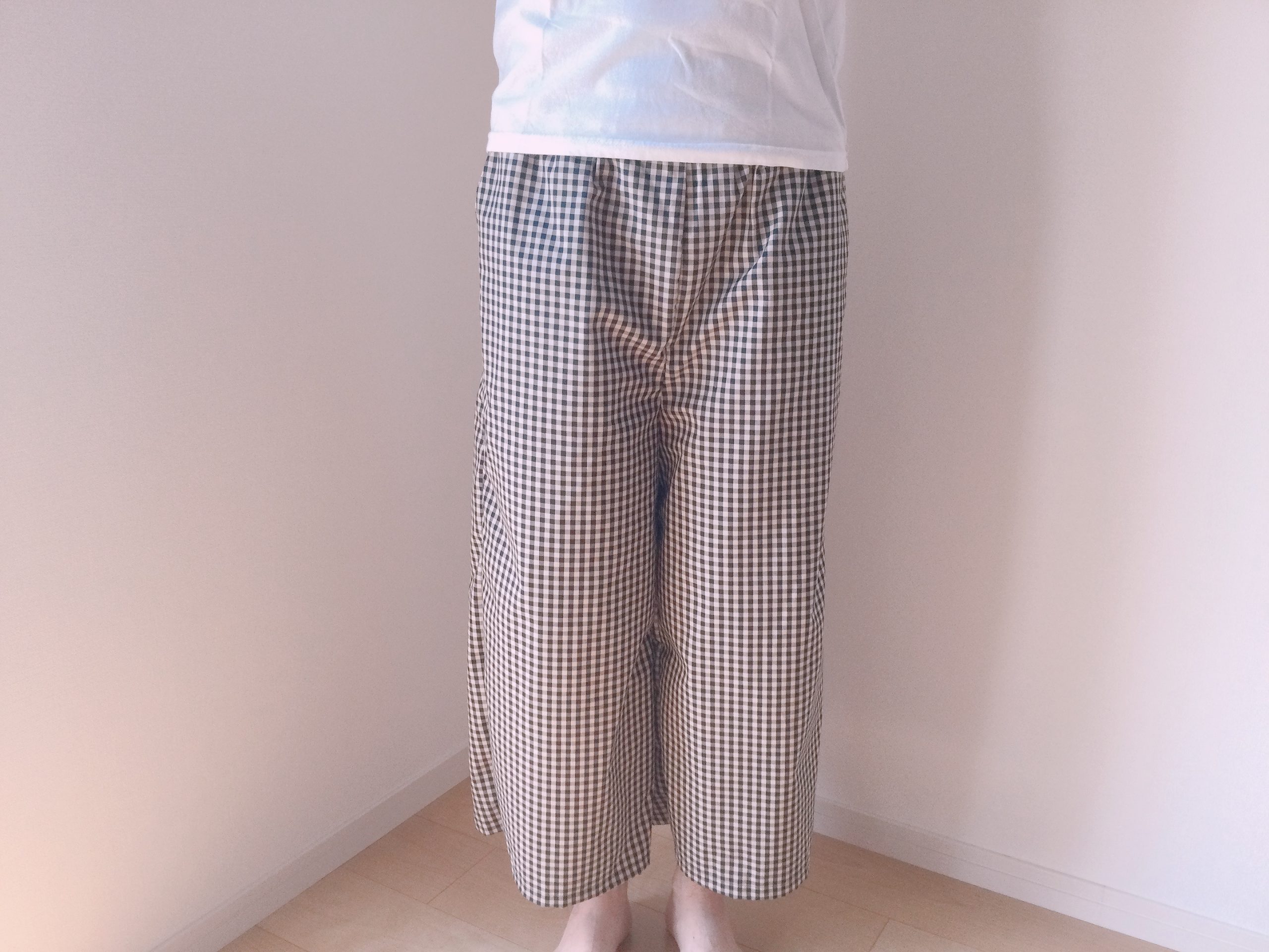 シンプルでおしゃれな大人のガウチョパンツ|ハンドメイド初心者の為の洋裁メディア縫いナビ|丸石織物