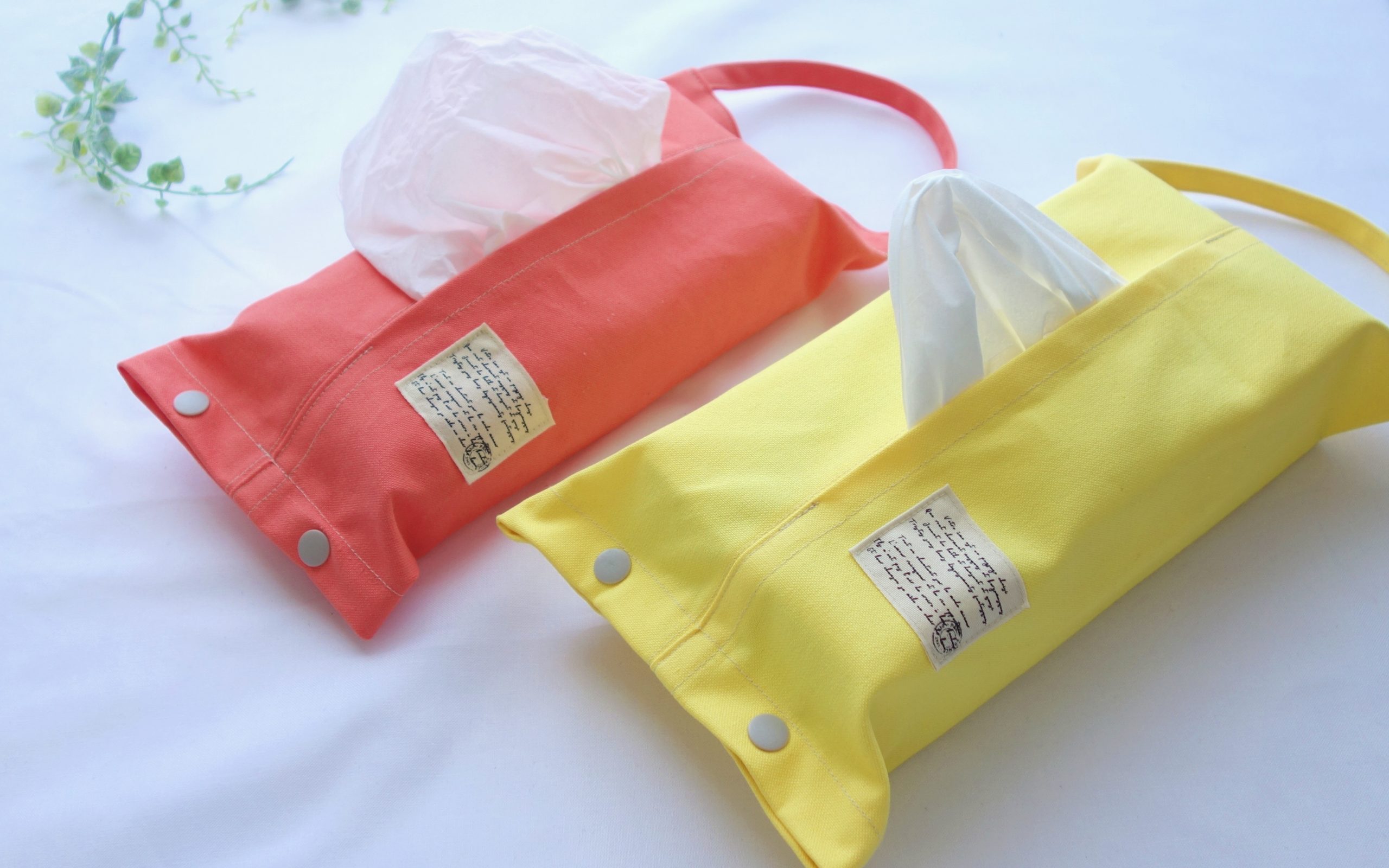 簡単！11号帆布で作るティッシュカバーの作り方 | Maruishi Fabric