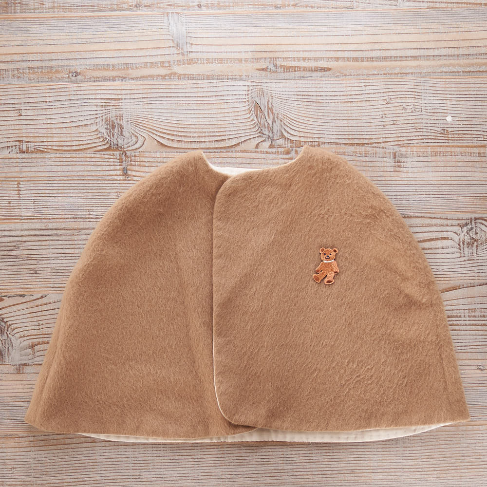 シンプルなおこさまケープを作りました 型紙作成中