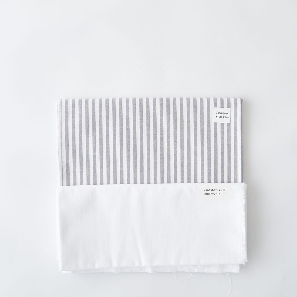 ストライプ#108グレー-5mm✖︎4500