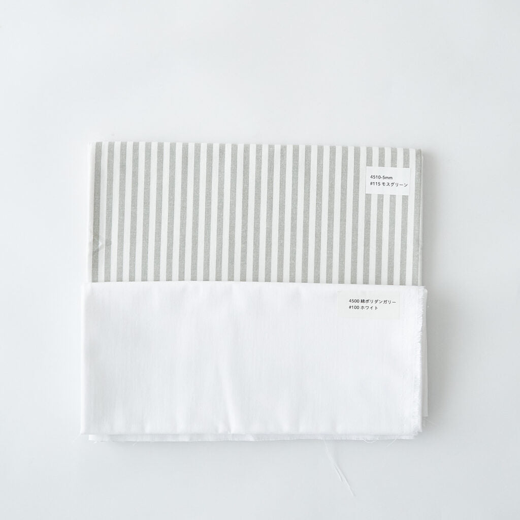 ストライプ#115モスグリーン-5mm✖︎4500