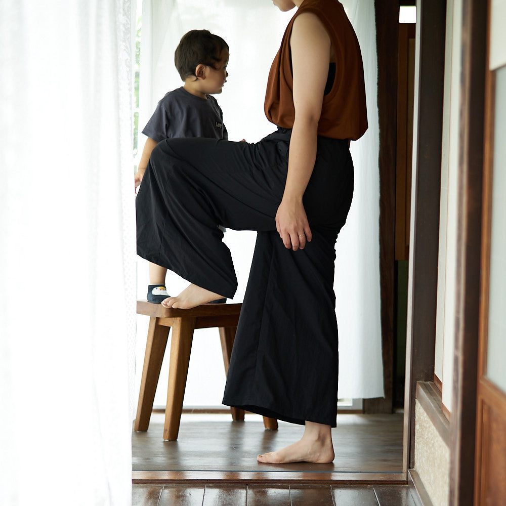 ゆるっとワイドパンツ