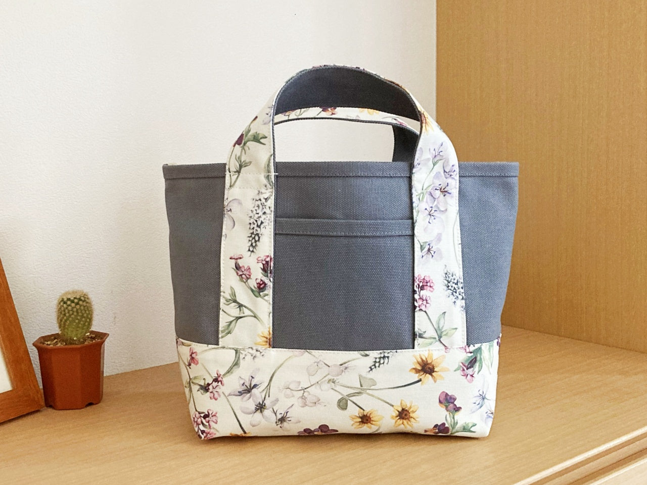 柔らか帆布で縫いやすい！簡単キャンバストートバッグの作り方[手作り