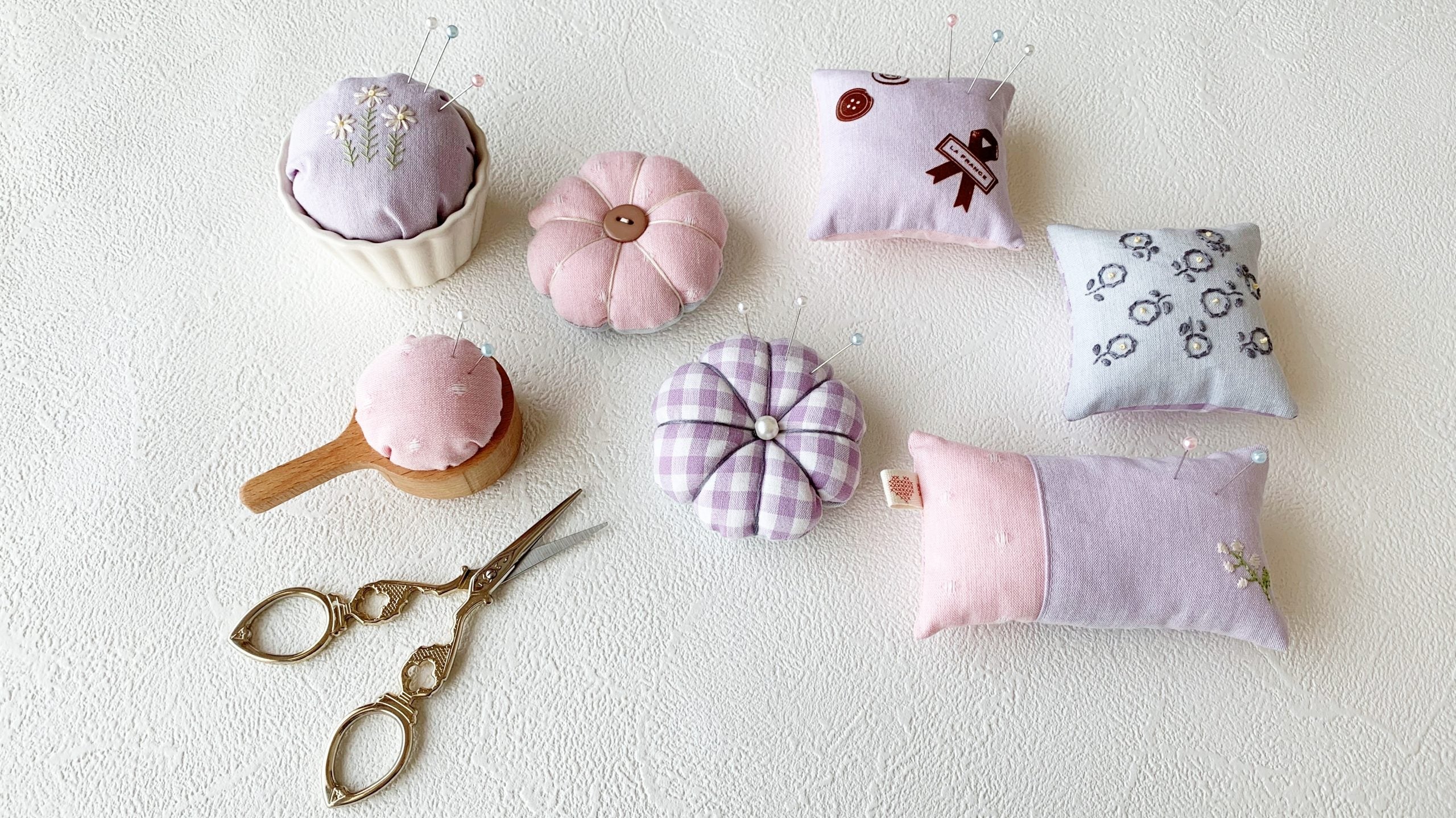はぎれで作れる!簡単かわいいピンクッションの作り方|ハンドメイド 初心者のための洋裁メディア縫いナビ|丸石織物