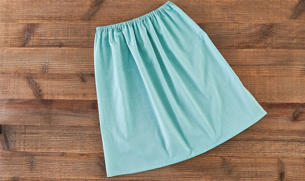 ジグザグもロックもなし!直線縫いだけで出来るペチコートの簡単な作り方|ハンドメイド 初心者のための洋裁メディア縫いナビ|丸石織物