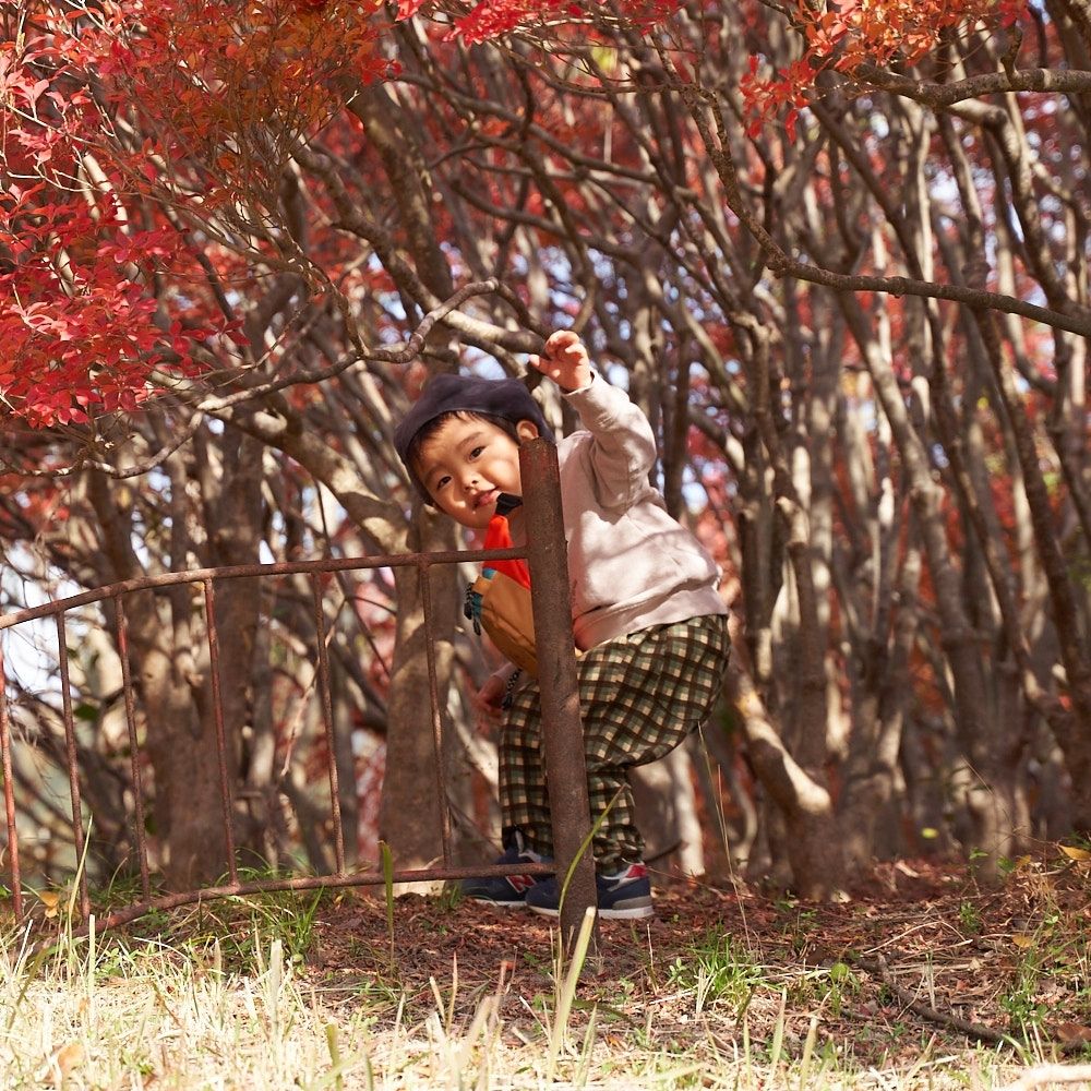 ゆるキッズロングパンツの型紙5サイズ入り