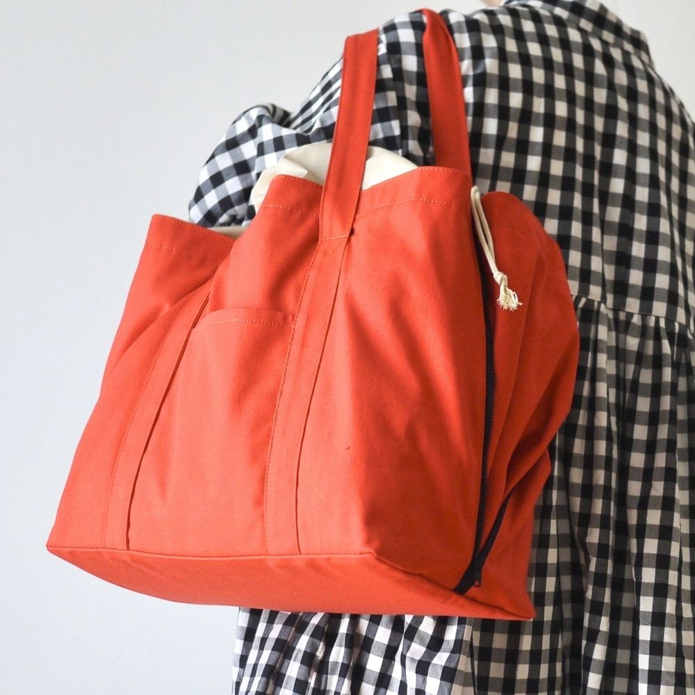 10-010レジカゴバッグの型紙