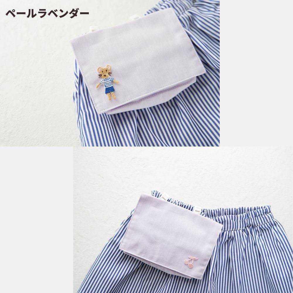 【生地・マジックテープ・型紙】デコれる移動ポケットキット2set