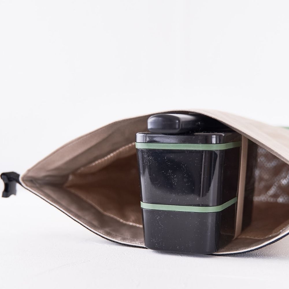 バックル持ち手ランチバッグ型紙