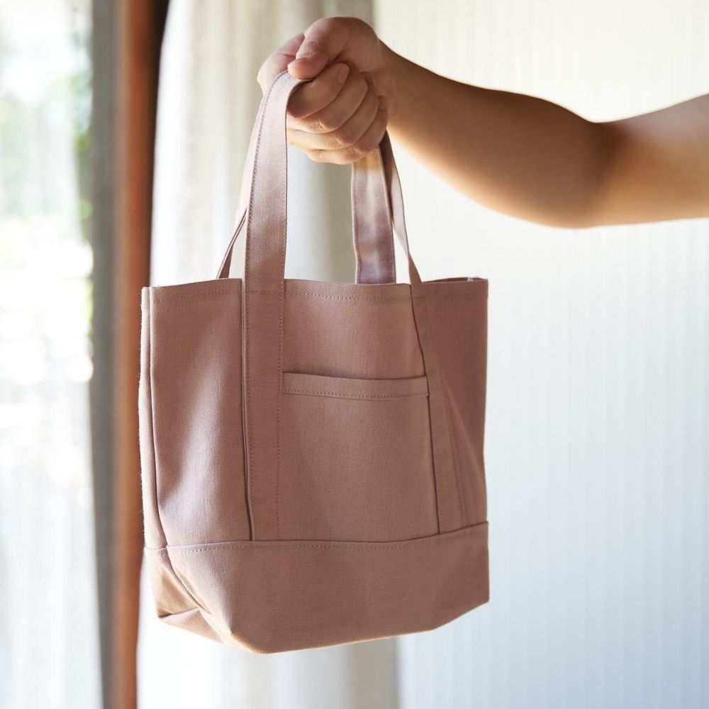 裏地なしで綺麗に作れるトートバック型紙