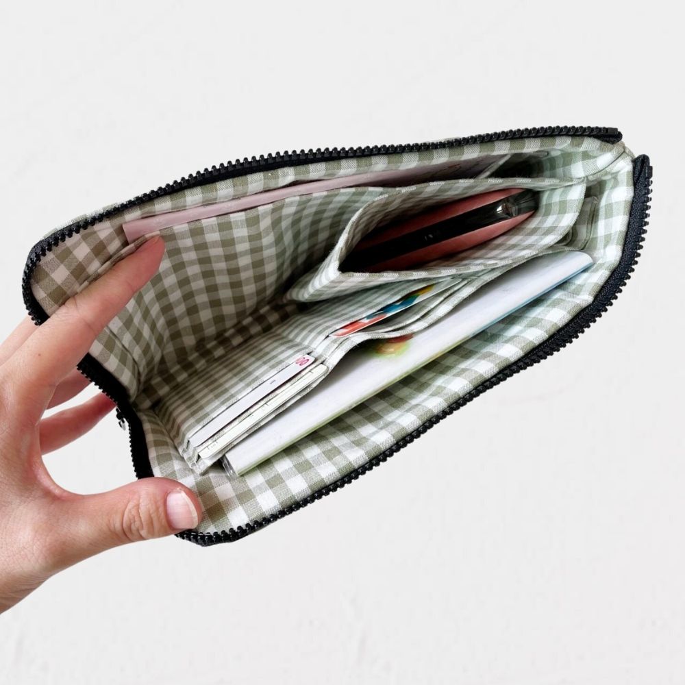 10-037L型ファスナーマルチケースの型紙