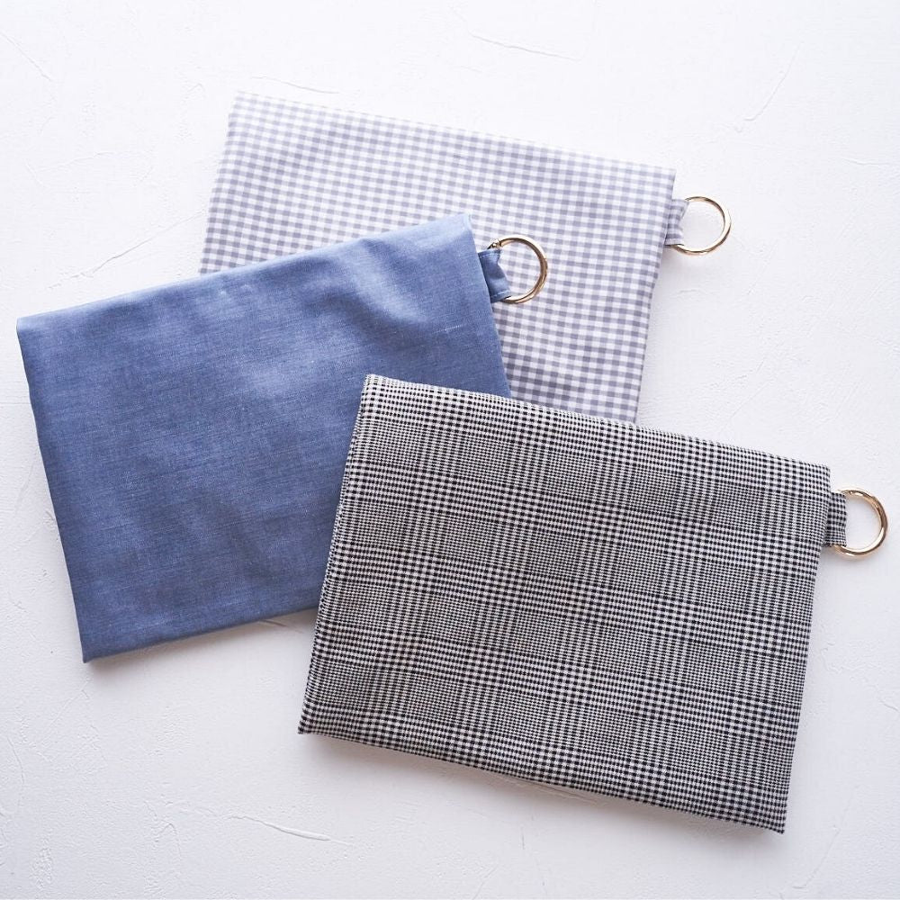 10-0382つ折りマルチケースの型紙