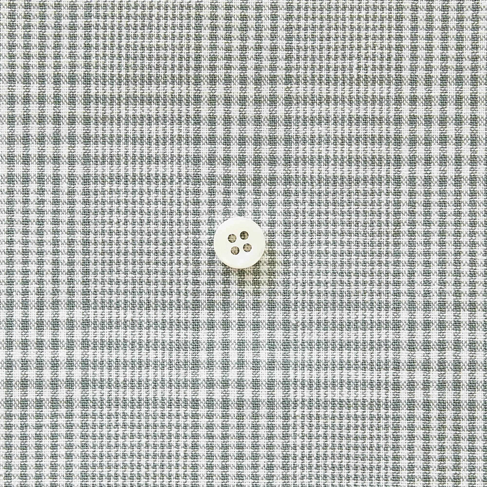 綿ポリ交織ソフトダンガリー#15グレンチェック#Jライトグリーン