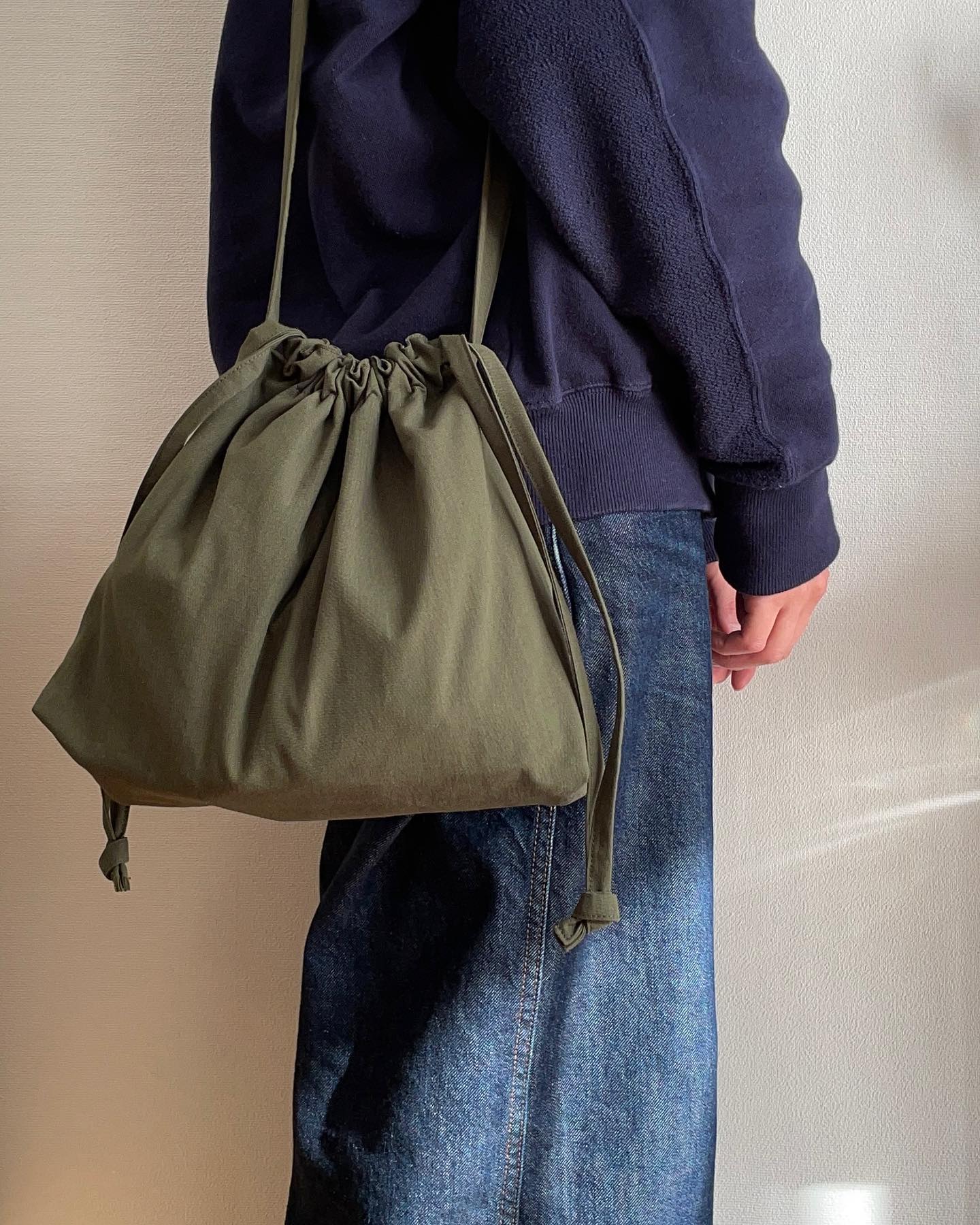 家庭用ミシンでサクサク縫える 11号 帆布 大人の雑貨 Instagram作品例 Cp7FyVUPYPc 1 11-hanpu-75#カラー_ディープグリーン