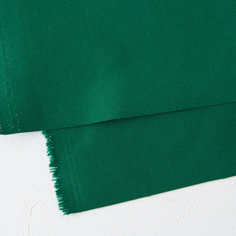 綿ポリ混紡16sツイル#28グリーン