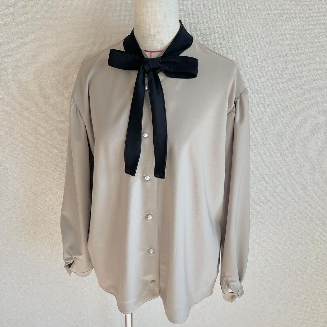 ドライギャバストレッチ#14sヘザーグレー