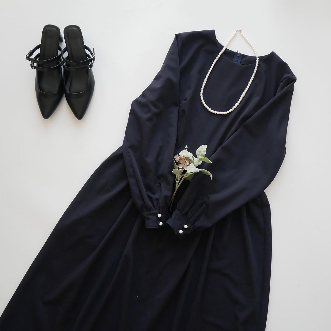 ドライギャバストレッチ#22s濃ネイビー