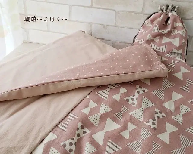国産 コットン シーチング 巾着・袋もの Leeep入園入学作品例 1421495630546624512 1 3000-107#カラー_#107くるみ