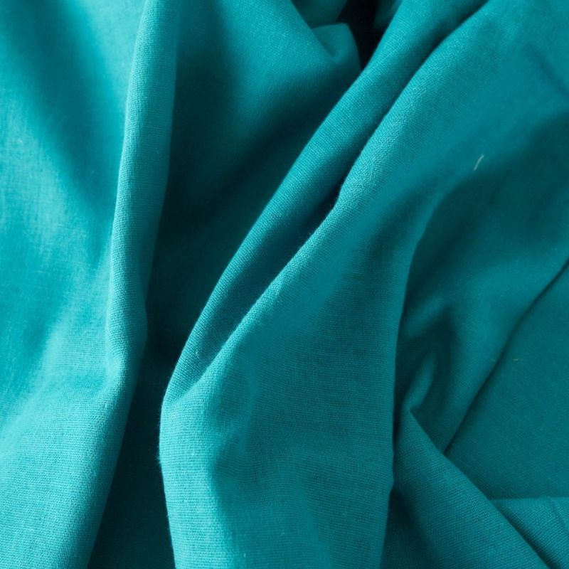 とろけるコットンダブルガーゼ#vピーコック