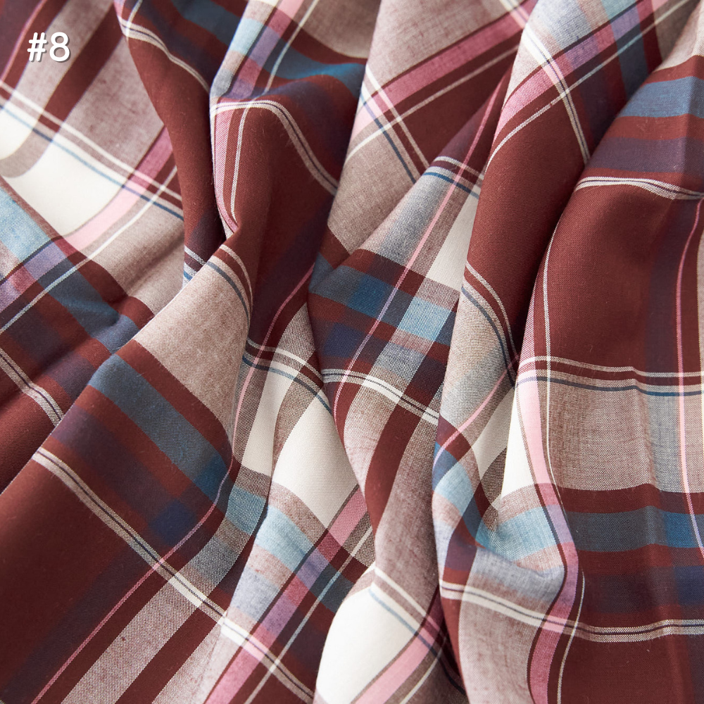 大人のとろチェック 50cm単位つなげてカット 105cm幅 0.21mm厚【商用可能】