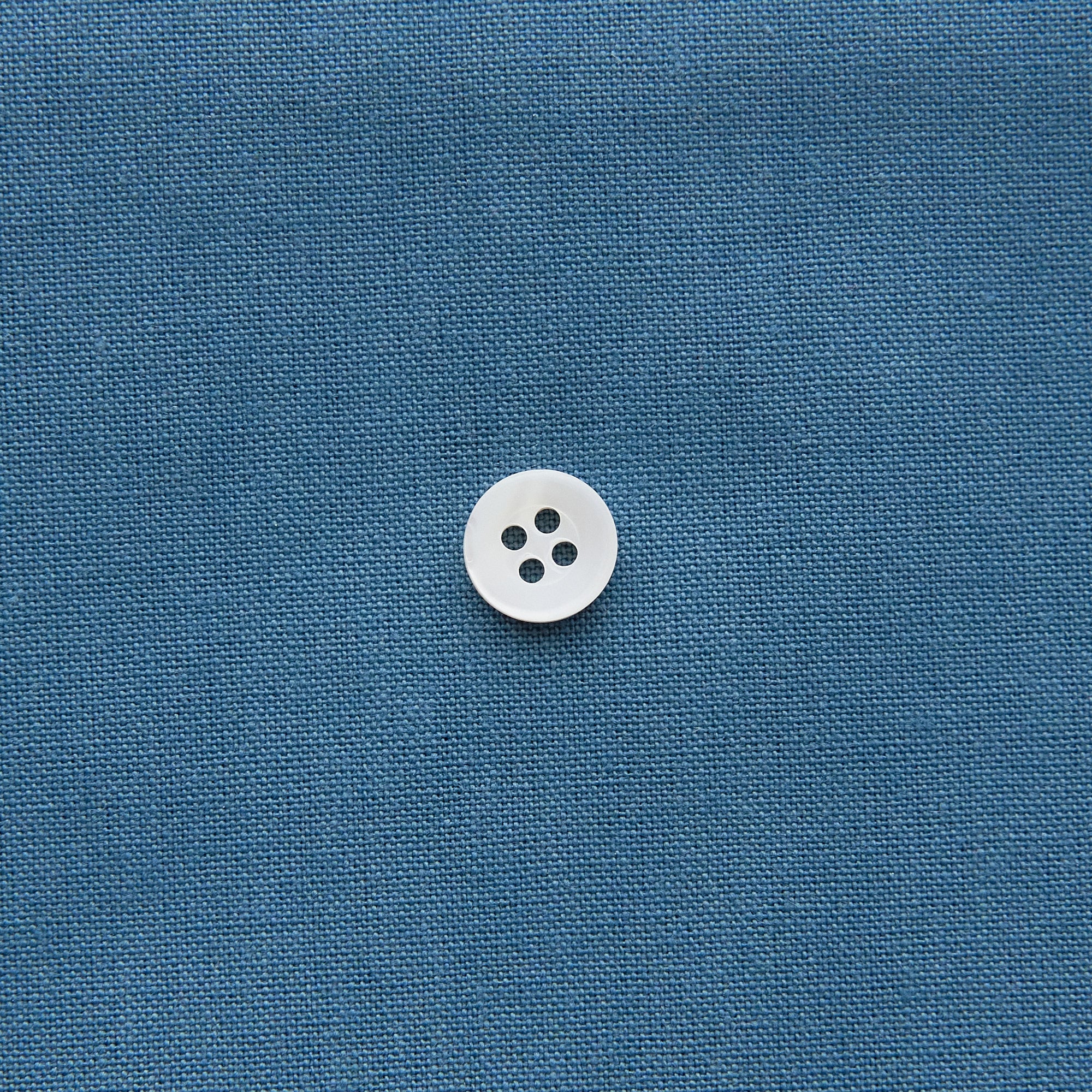 綿ポリ 交織ダンガリー #203ティールブルー