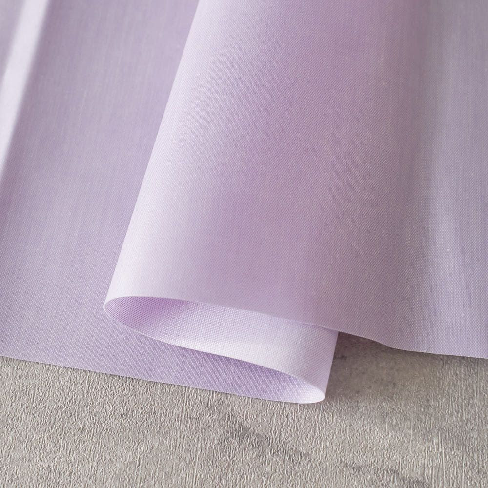 ラミネート加工 綿ポリ交織ダンガリー#123ペールラベンダー
