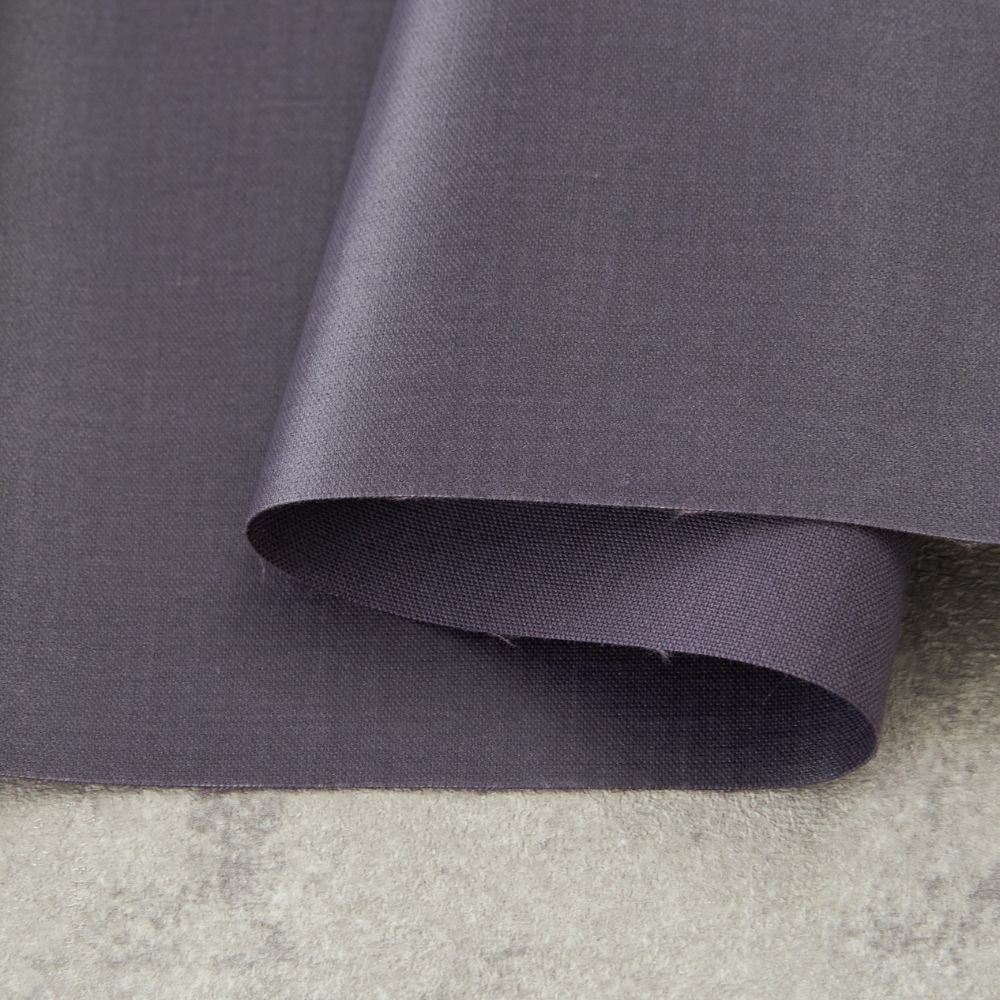 ラミネート加工 綿ポリ交織ダンガリー#211オールドパンジー