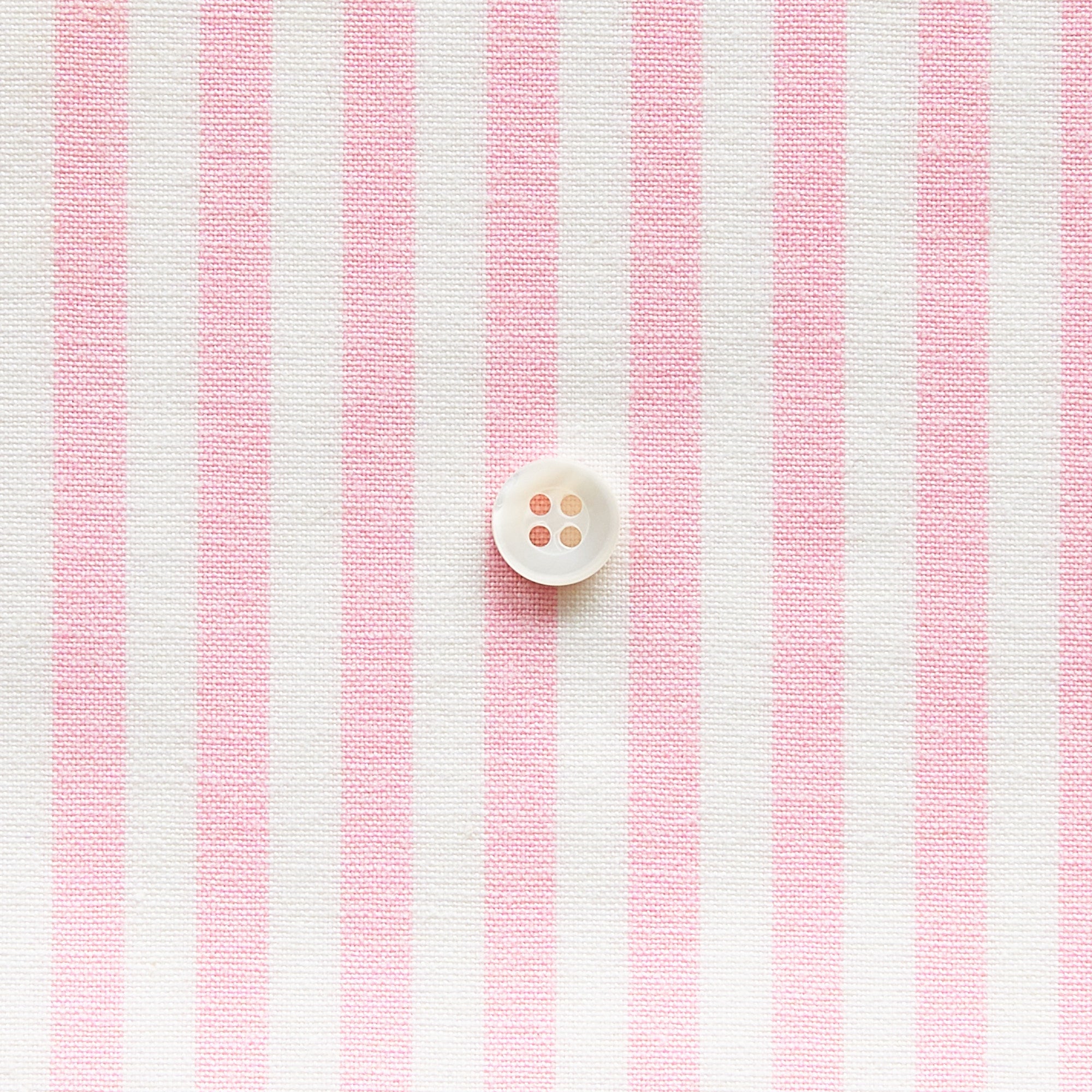 綿ポリ交織ダンガリー5mmストライプ#109 ピンク