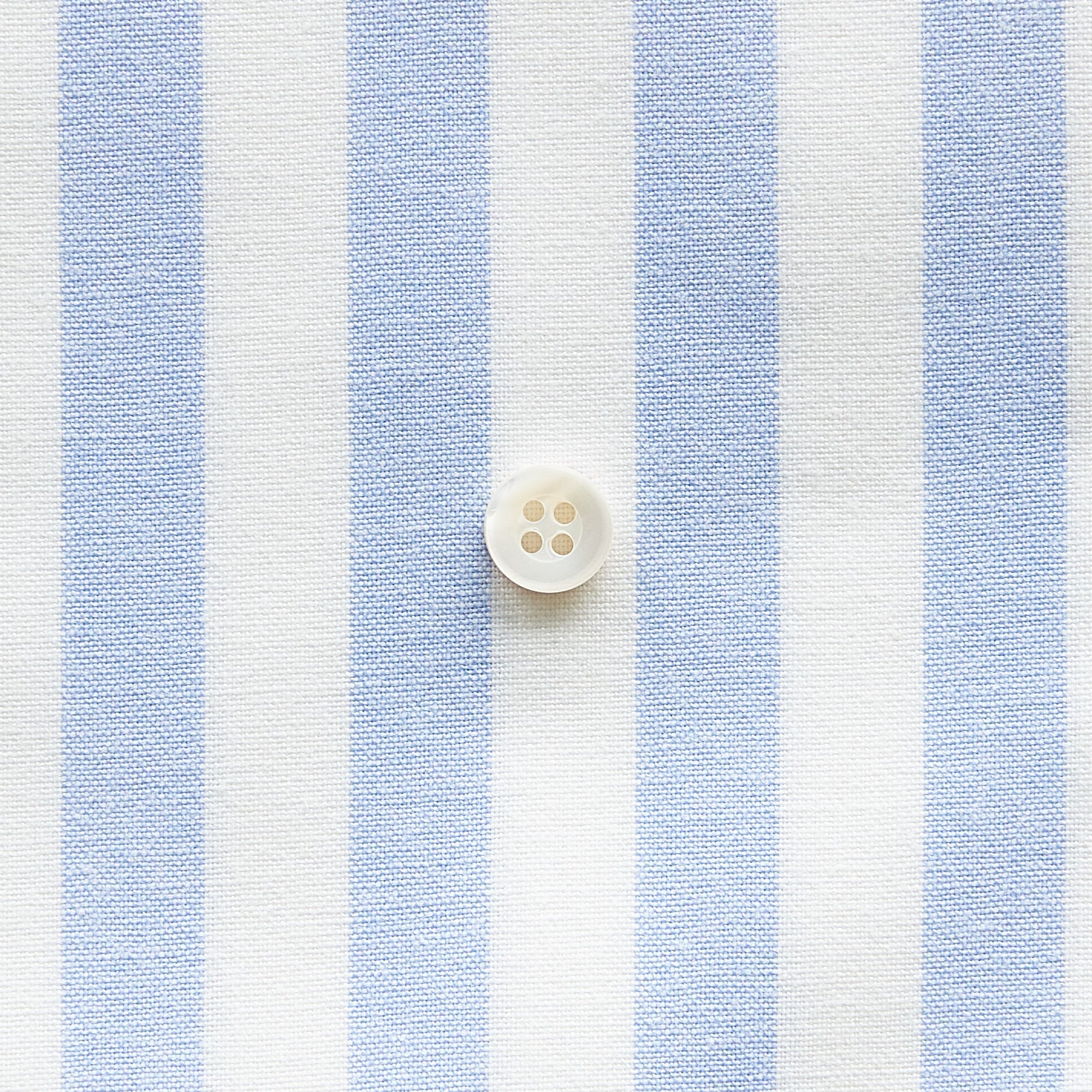 綿ポリ交織ダンガリー12mmストライプ#103 みずいろ