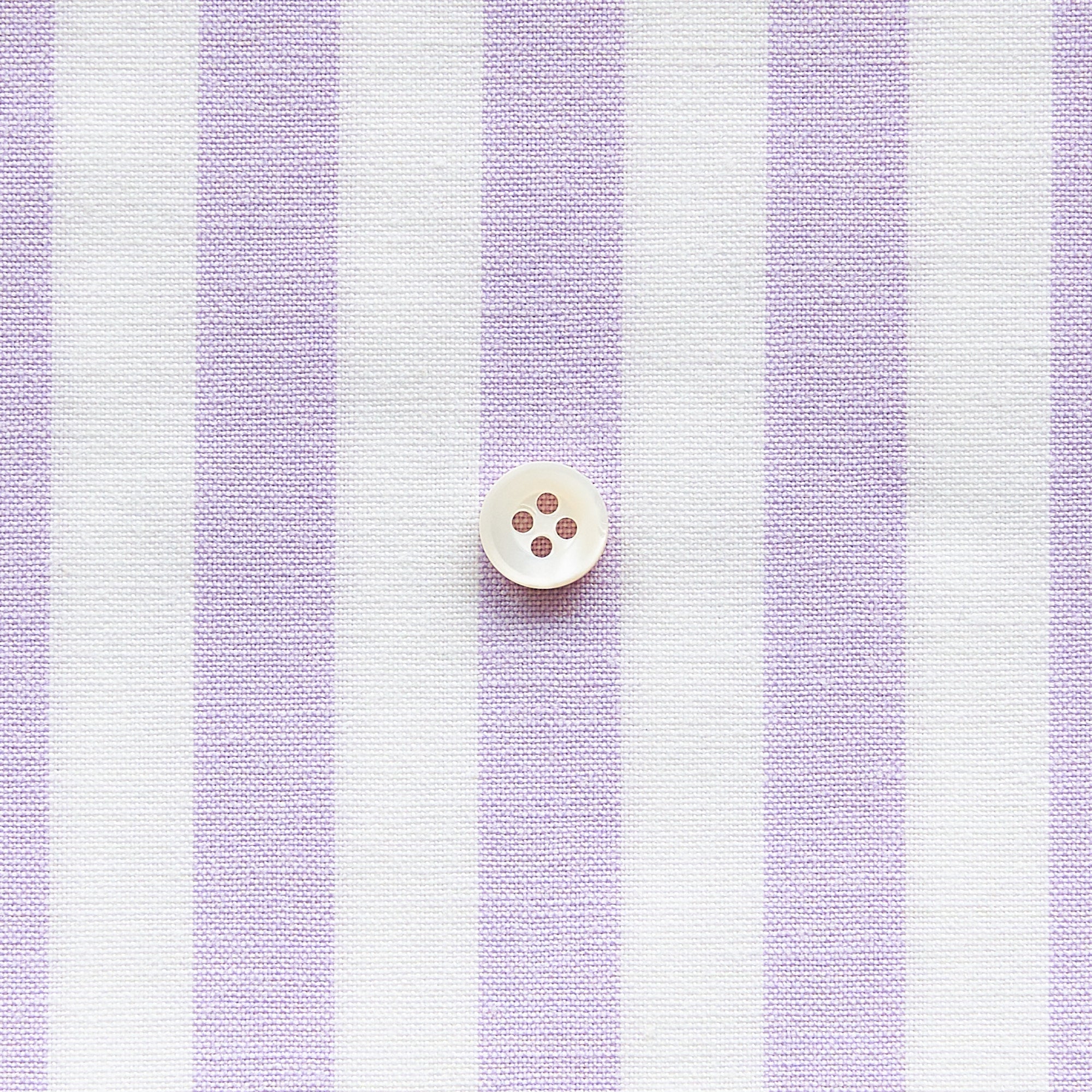 綿ポリ交織ダンガリー12mmストライプ#123 ペールラベンダー