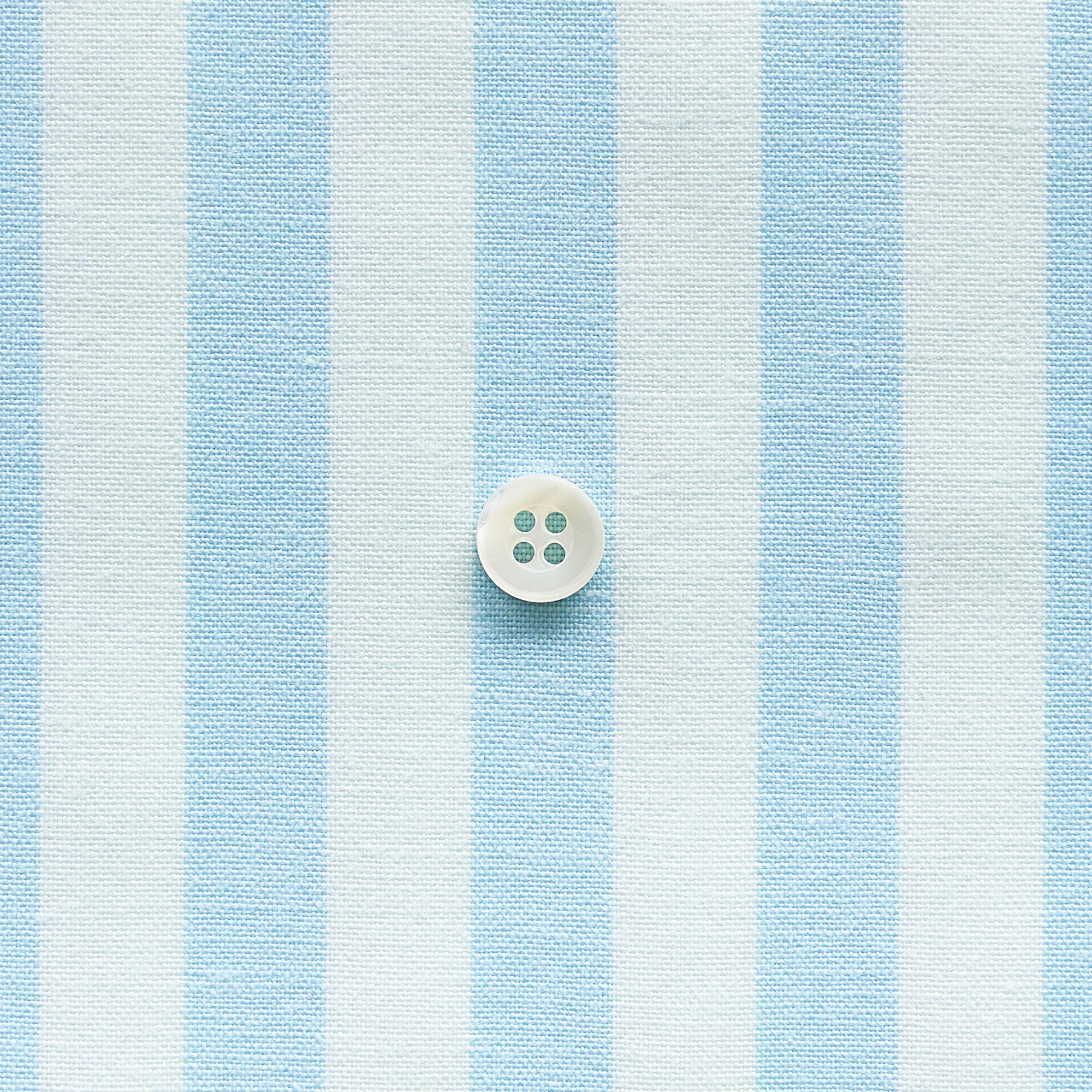 綿ポリ交織ダンガリー12mmストライプ#124 アクアブルー