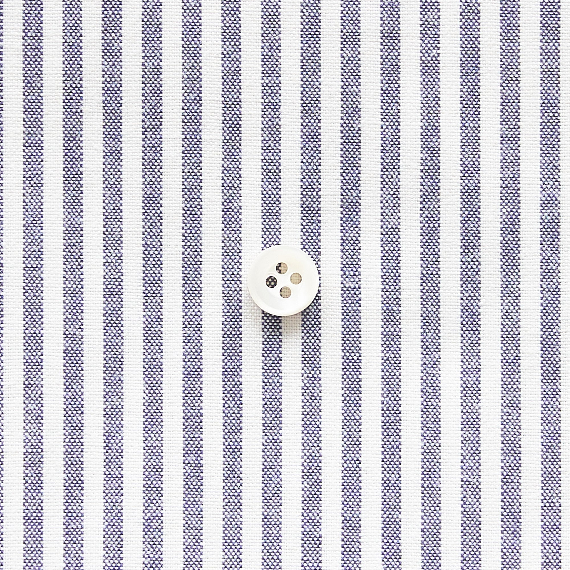 綿ポリ交織ダンガリー3mmストライプ#110 パープル