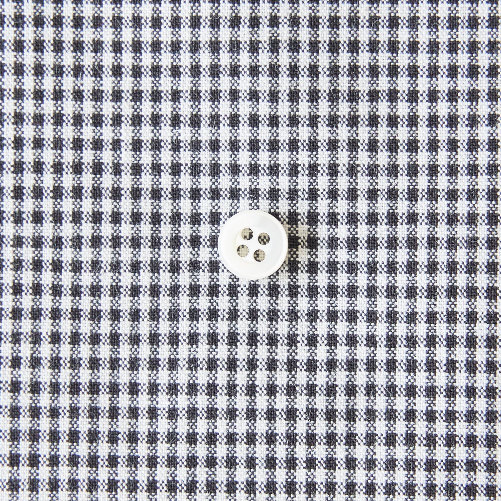 綿ポリ交織ダンガリー1.5mmギンガム#120 ダークグレー