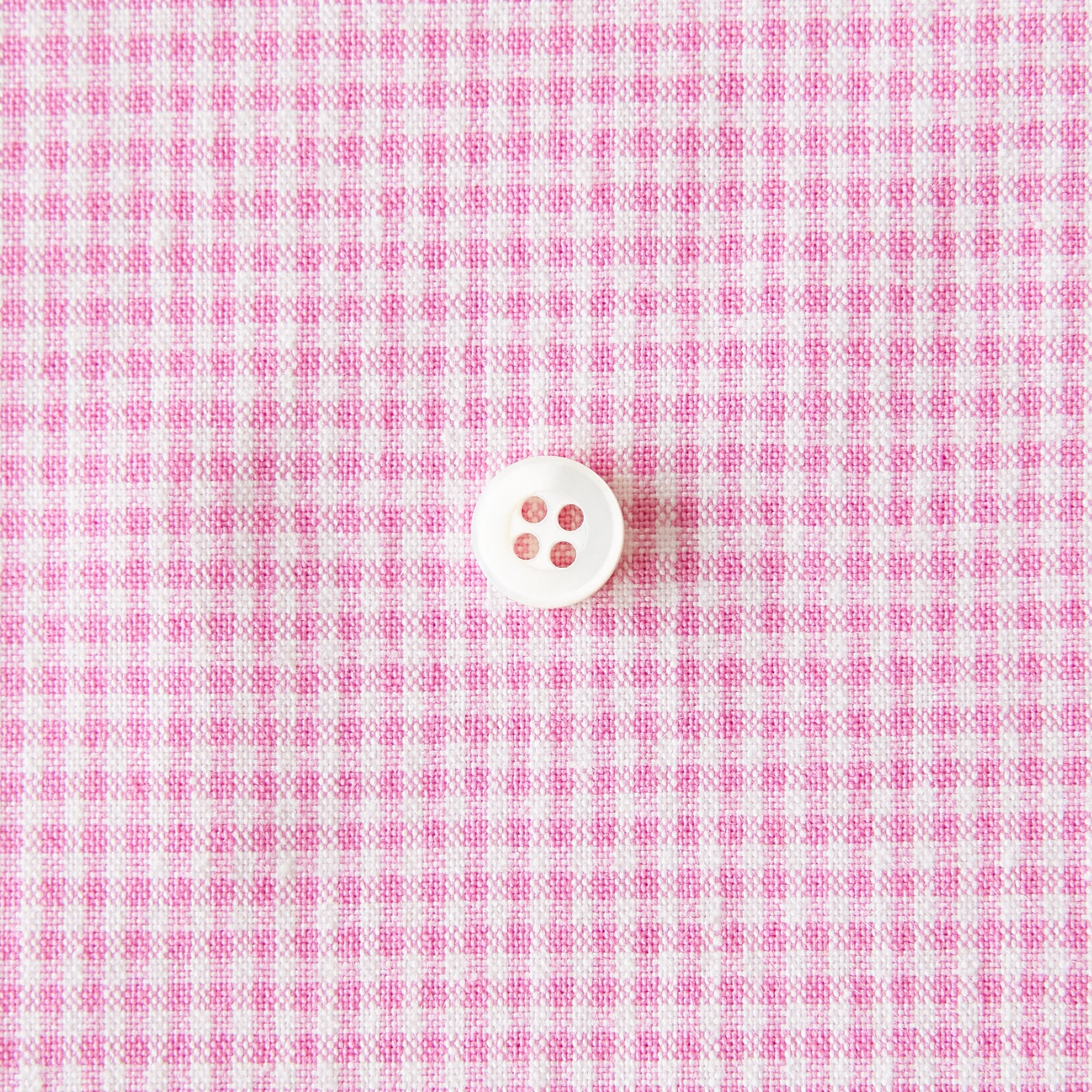 綿ポリ交織ダンガリー1.5mmギンガム#122 コスモスピンク