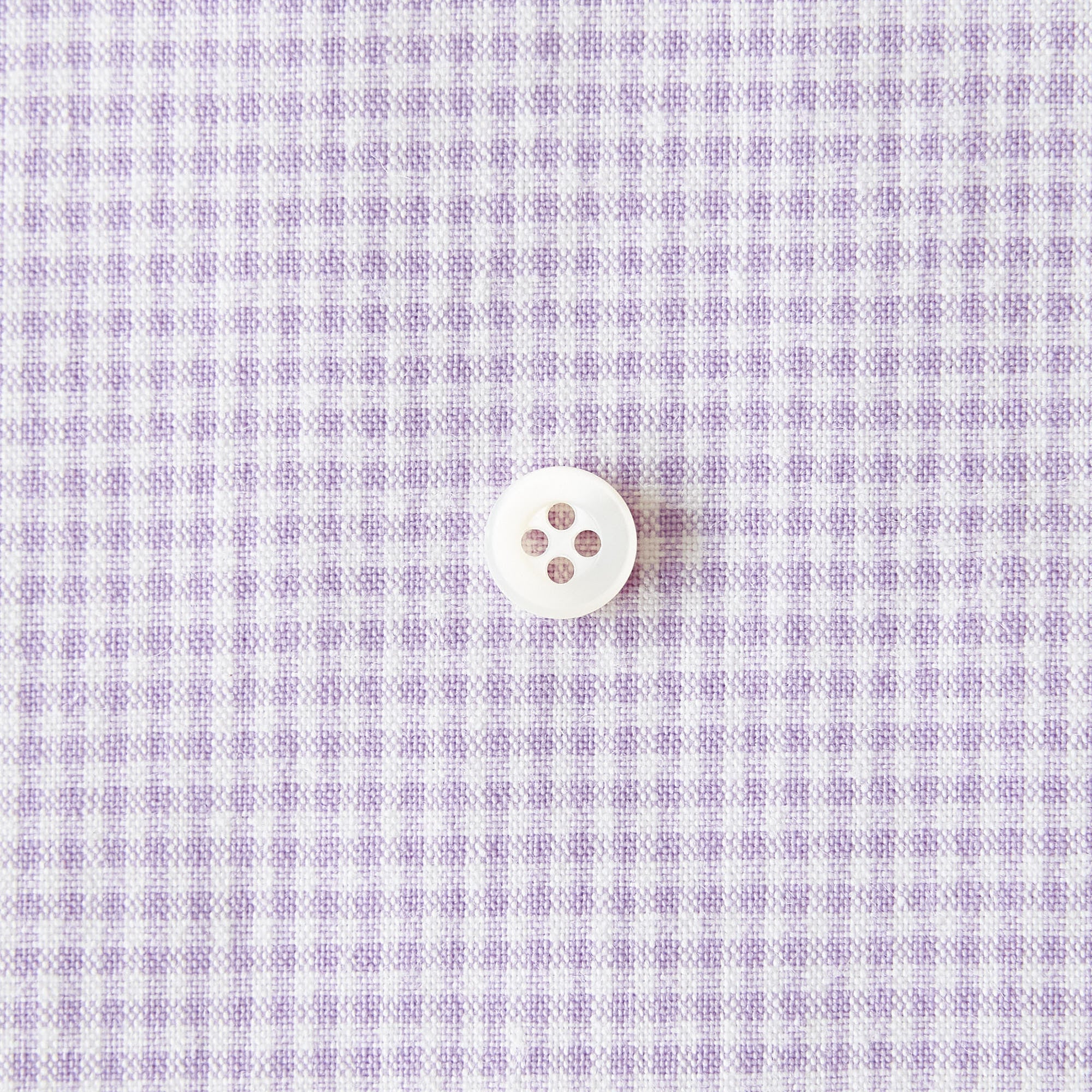 綿ポリ交織ダンガリー1.5mmギンガム#123 ペールラベンダー