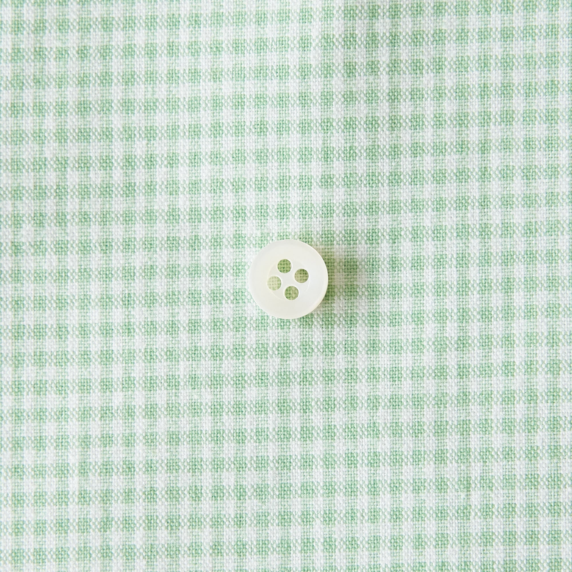 綿ポリ交織ダンガリー1.5mmギンガム#126 スプリンググリーン