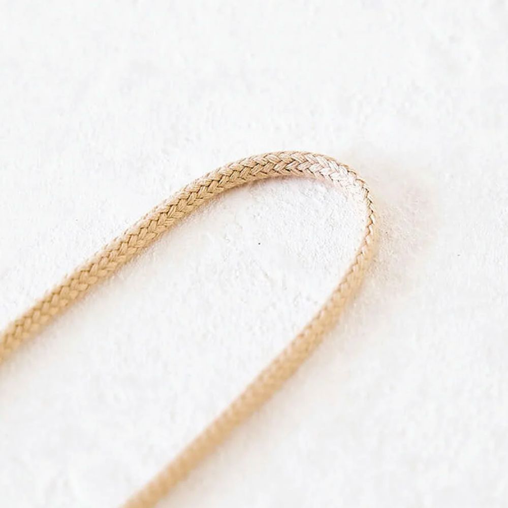 オーガニックコットン 3mm/5mm 丸紐 7color 1m単位