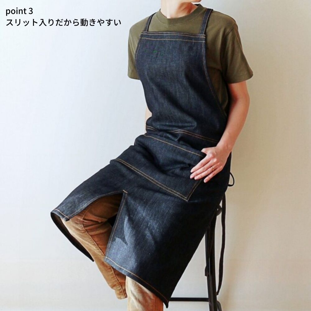 5-011男女共用アウトドアエプロンの型紙