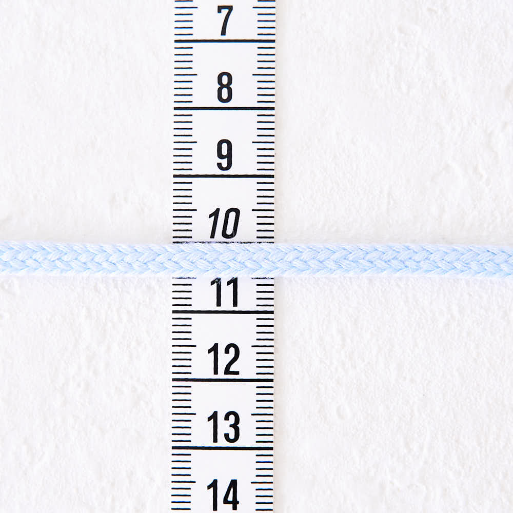 オーガニックコットン 3mm/5mm 丸紐 7color 1m単位
