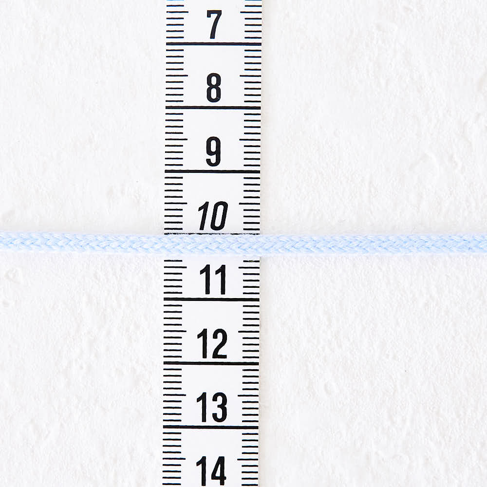 オーガニックコットン 3mm/5mm 丸紐 7color 1m単位