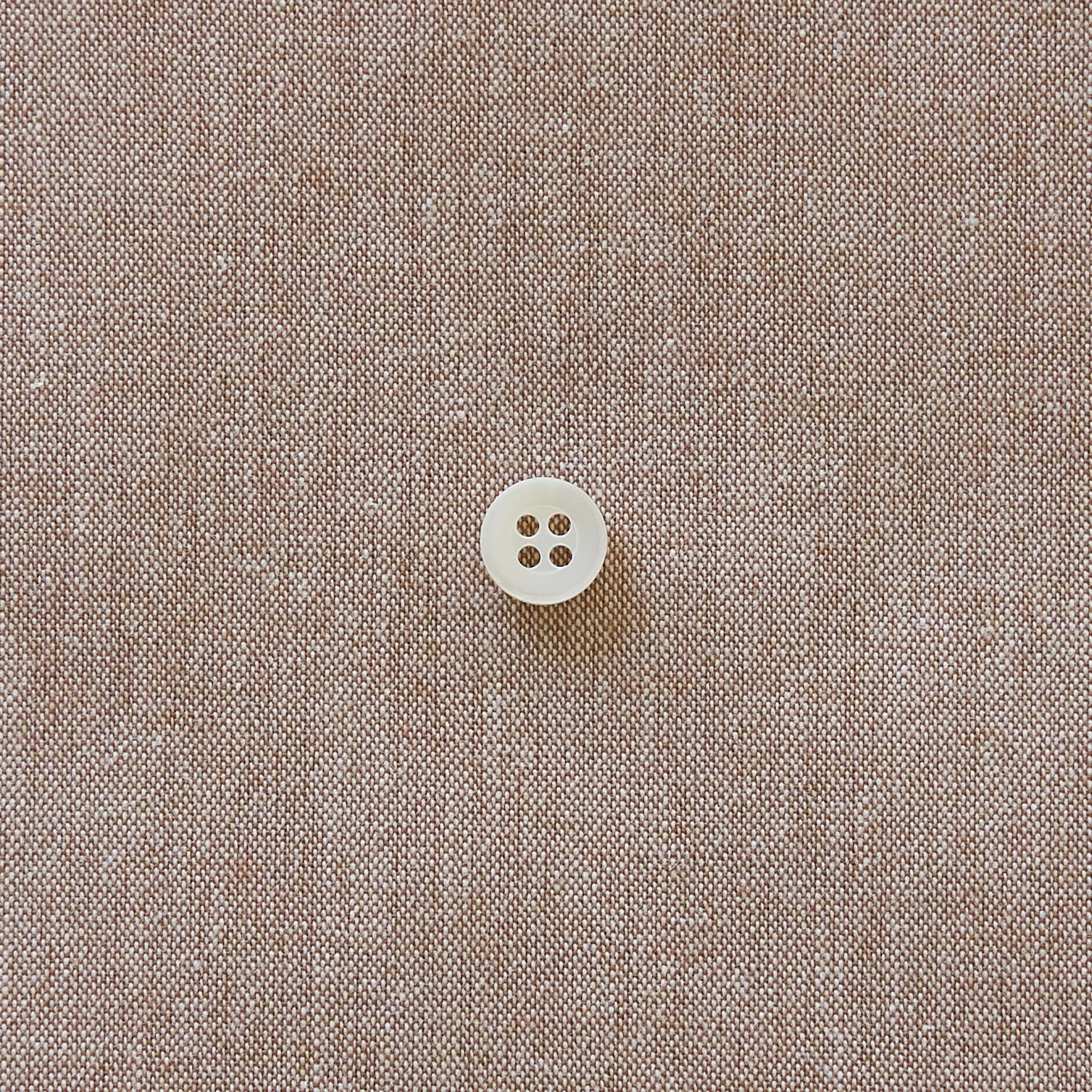 綿ポリ交織ソフトダンガリー#Cカフェオレ