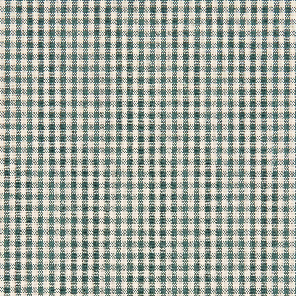 綿ポリ交織ソフトダンガリー1.5mmギンガムチェック#Dグリーン