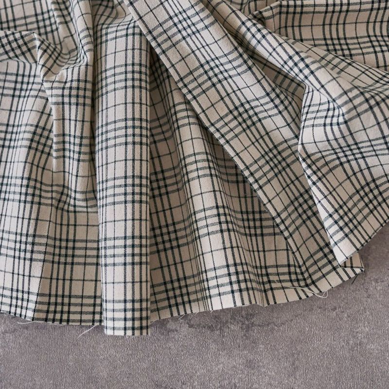 綿ポリ ソフトダンガリー オリジナルチェック