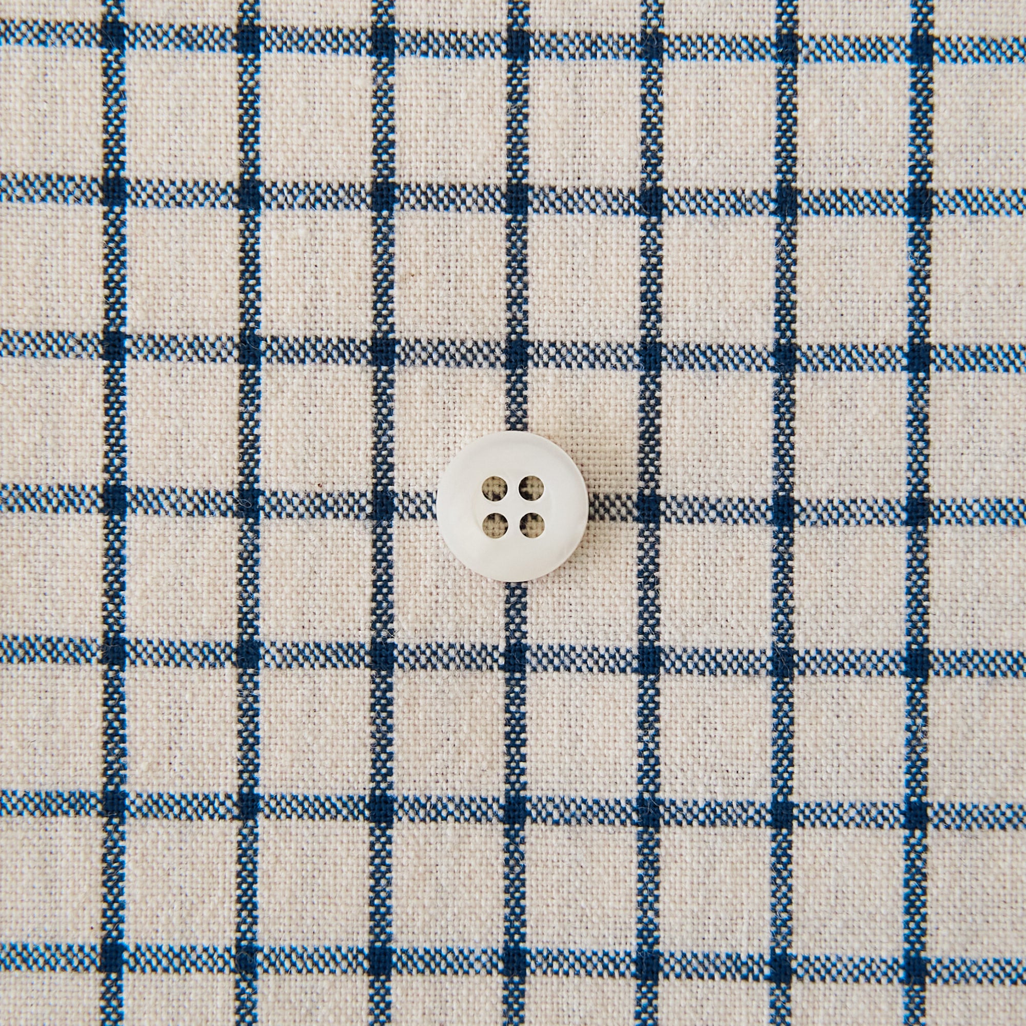 綿ポリ交織ソフトダンガリー ウィンドウチェック