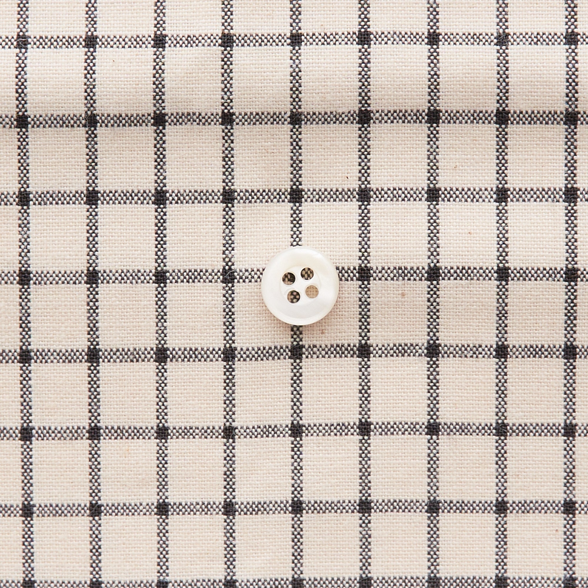 綿ポリ交織ソフトダンガリー#18ピンストライプ#F ブラック