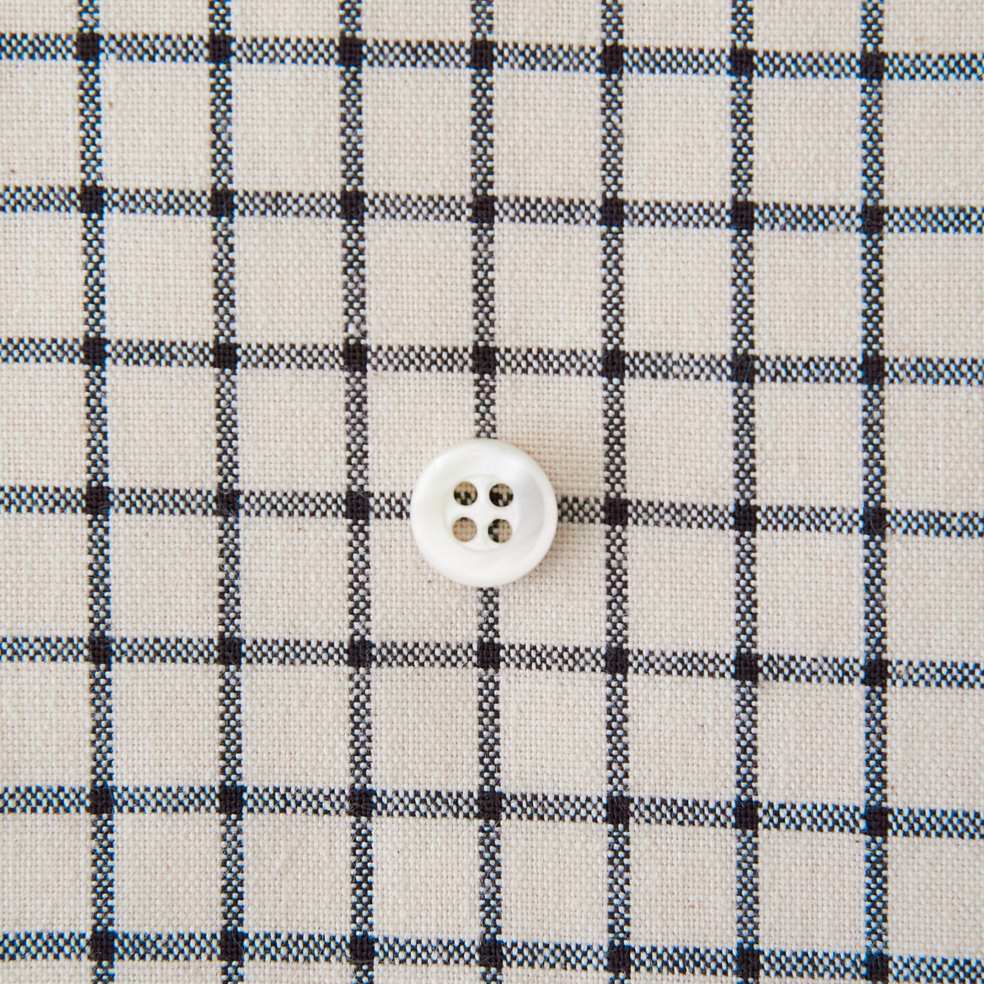 綿ポリ交織ソフトダンガリー ウィンドウチェック