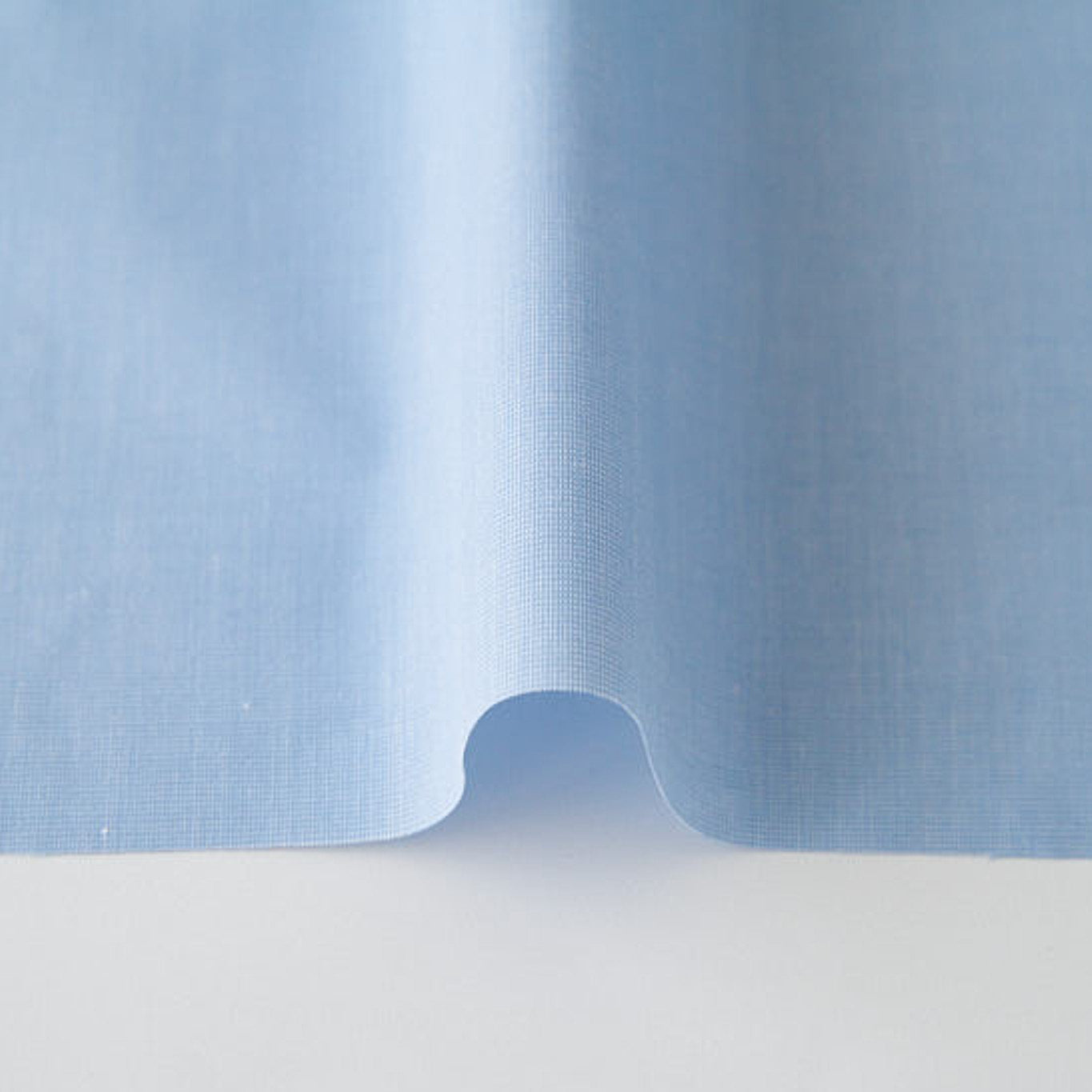 綿ポリ混紡ライトウェザー無地#Bみずいろ