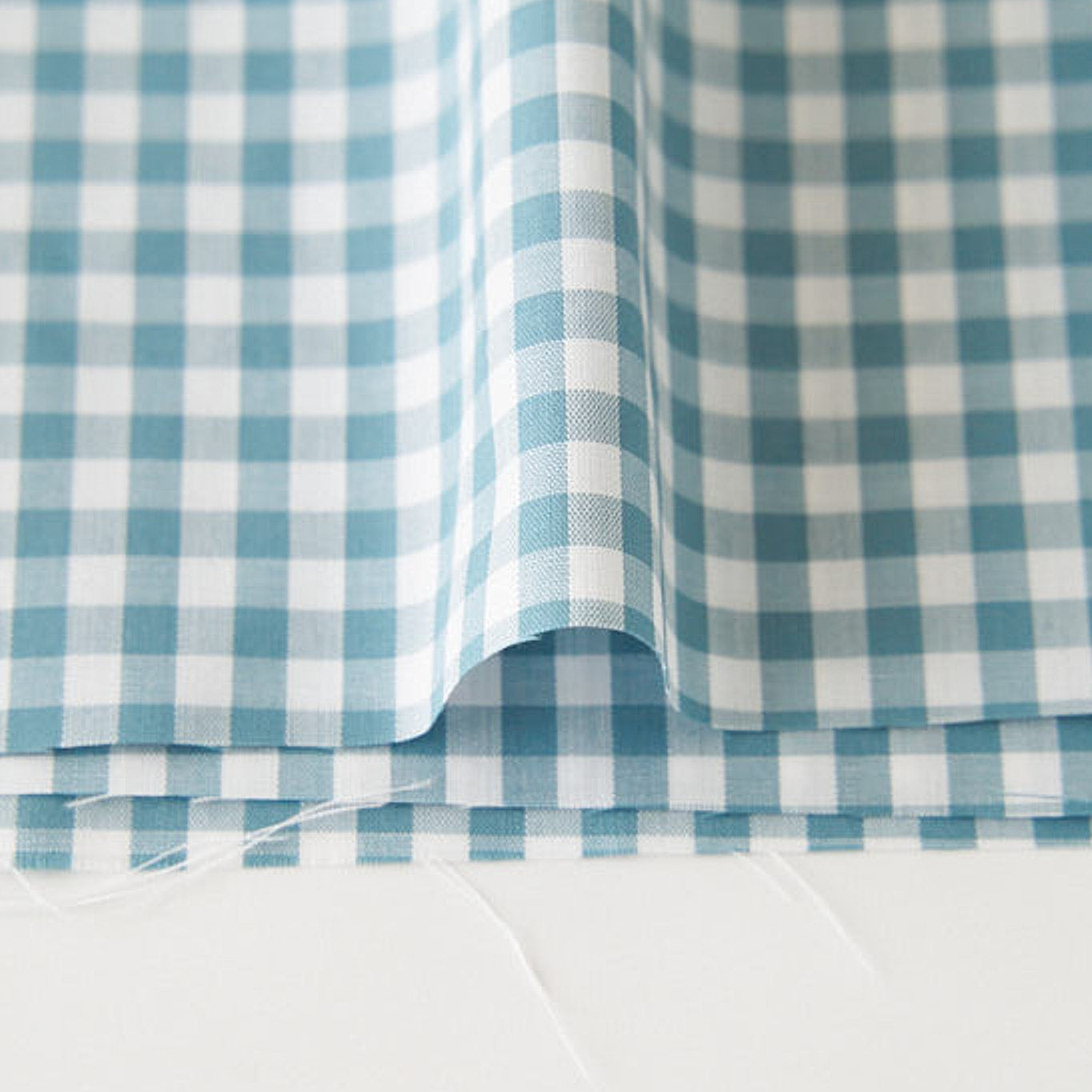 綿ポリ混紡ライトウェザー ギンガムチェック