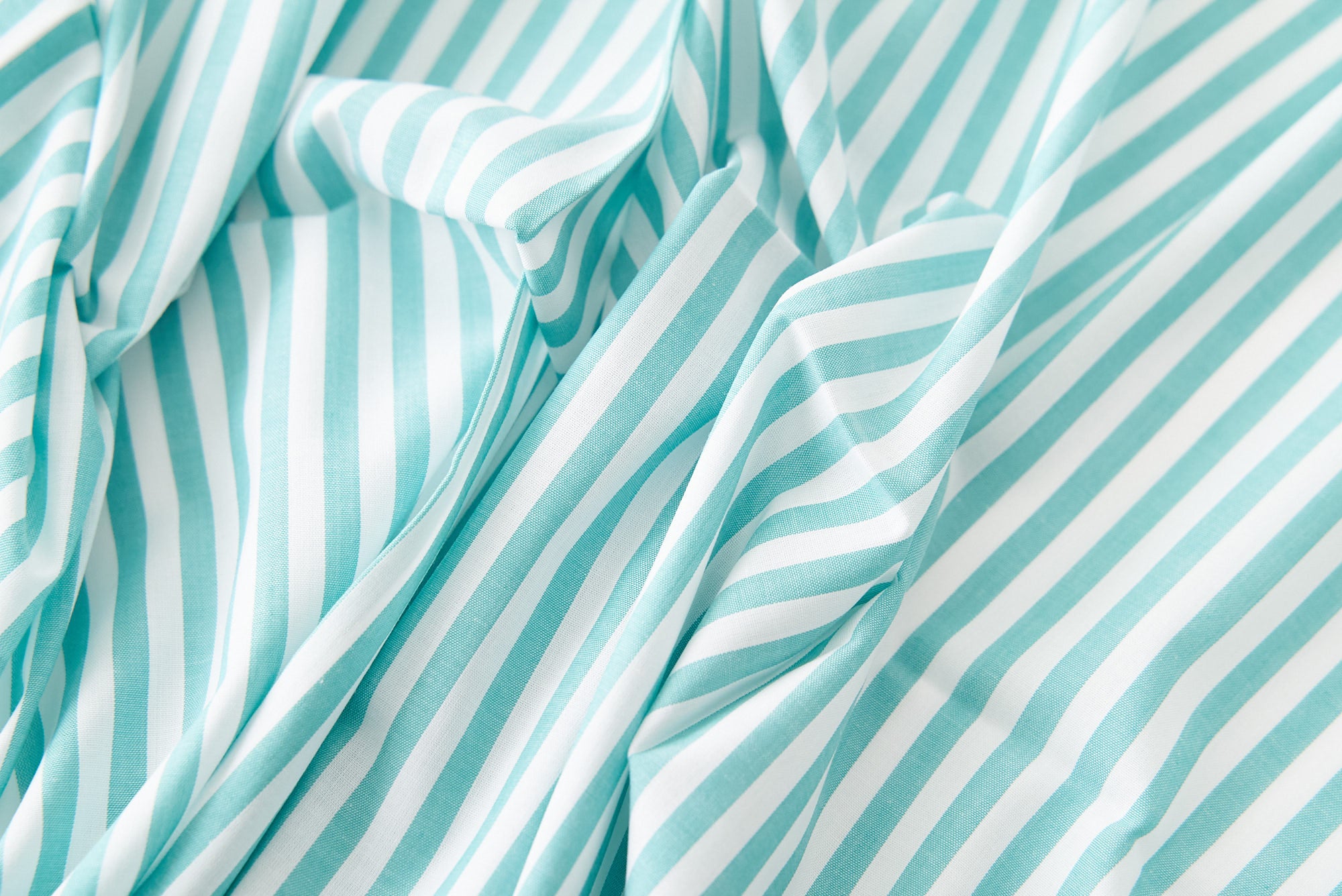 綿ポリ ハーフダンガリー ストライプ